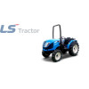 Tractors with ROPS