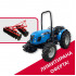 LS R60 MT FR Трактор  + Дискова брана 1,7м